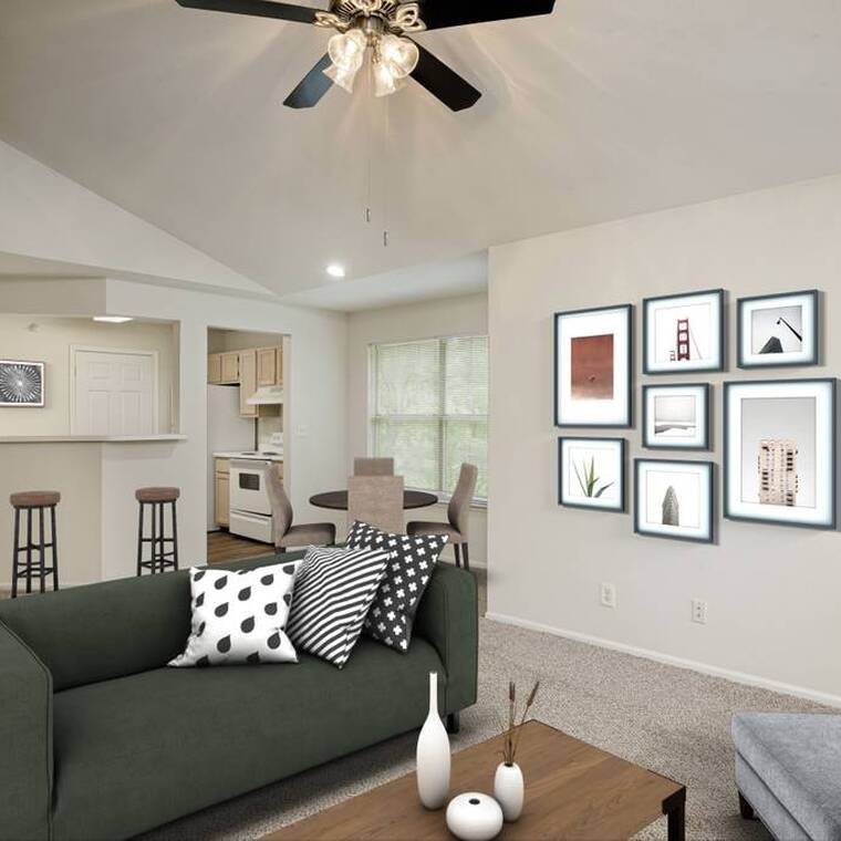 Open concept apartment homes in Lenexa, KS... a must see today!